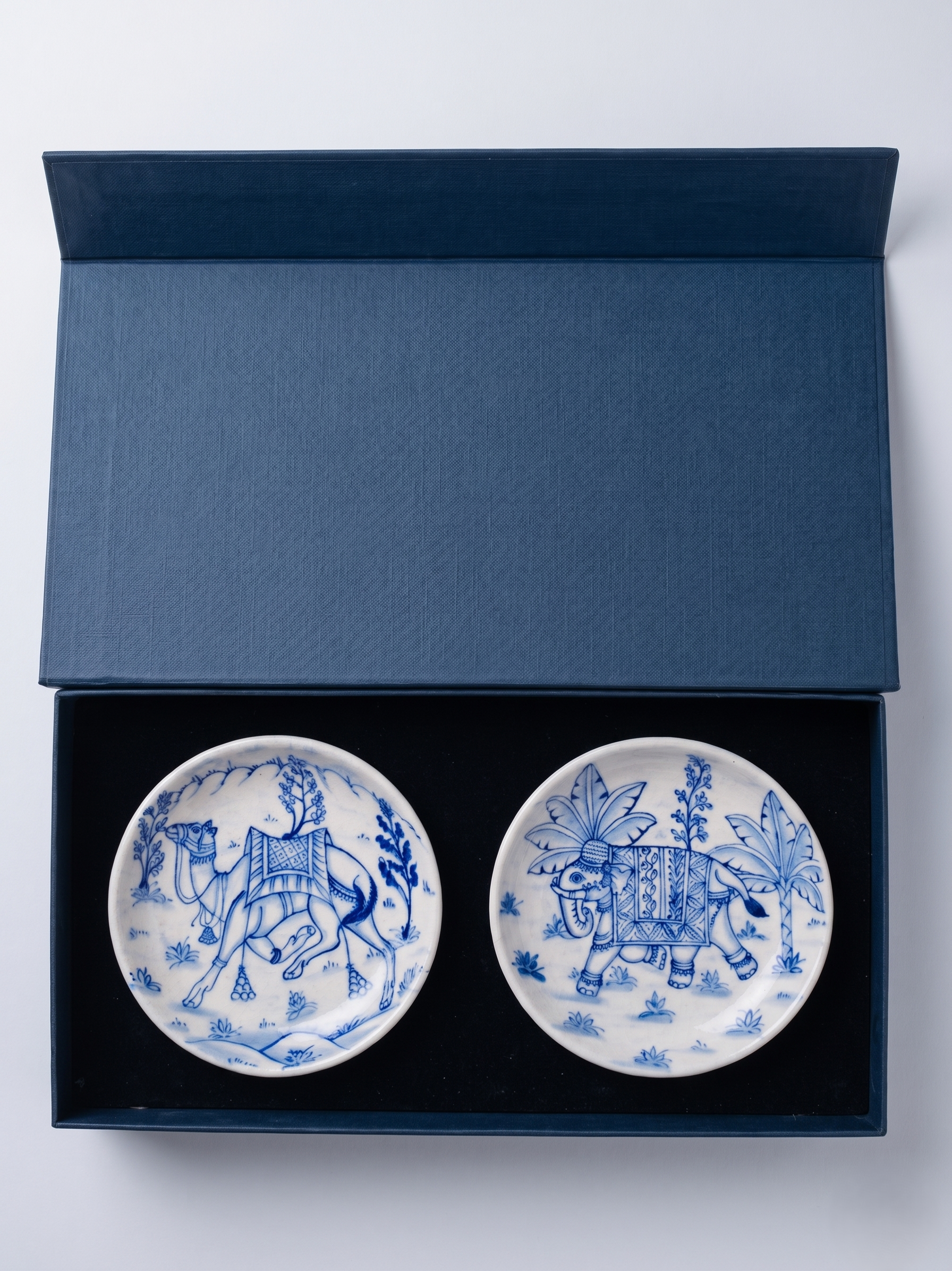 The Heritage Menagerie Gift Set – Jaipur Blue Pottery